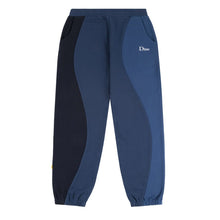 Dime MTL Wavy 3-Tone Sweatpants Blue