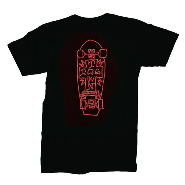 Dogtown Mark Gonzales Art T-Shirt Black/Red