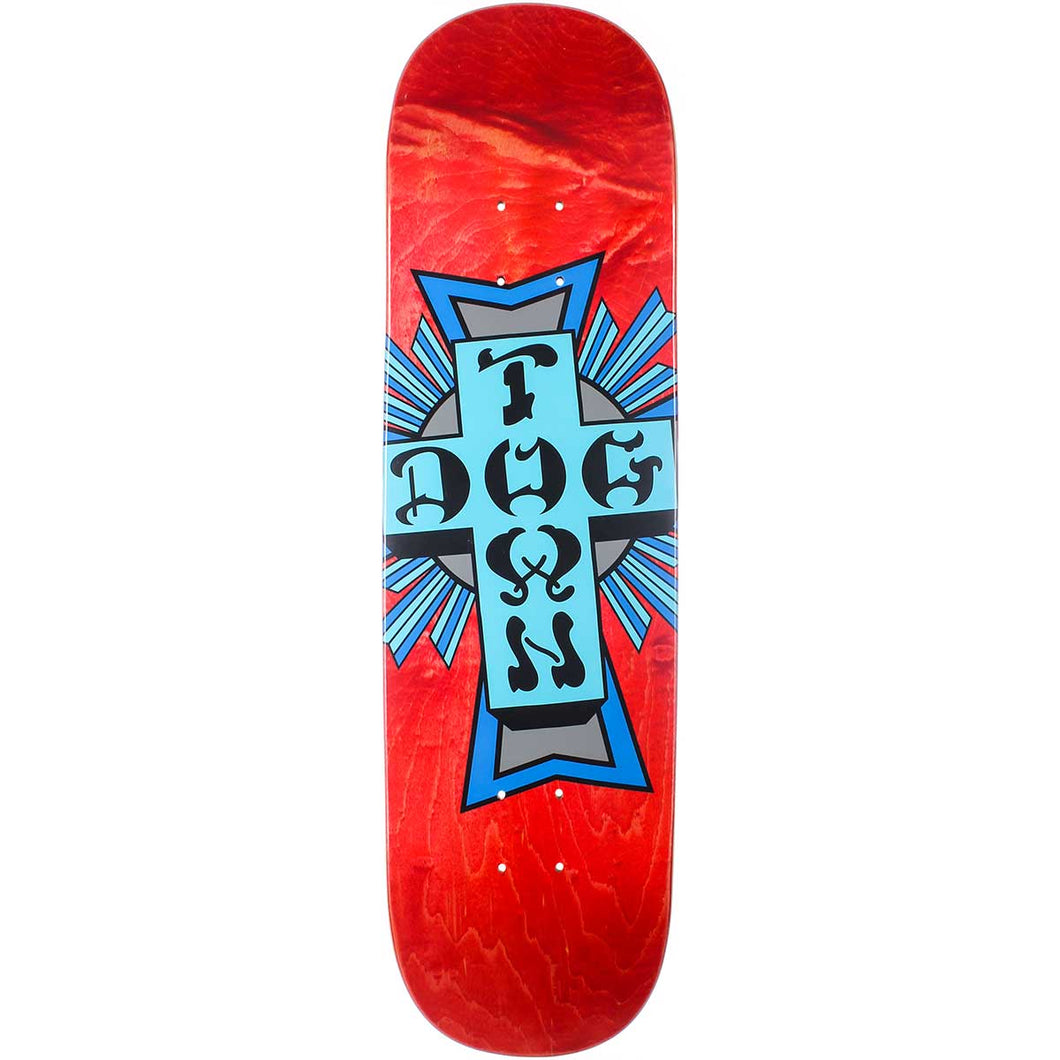 Dogtown Skateboards Street Cross Logo Deck - 9.00