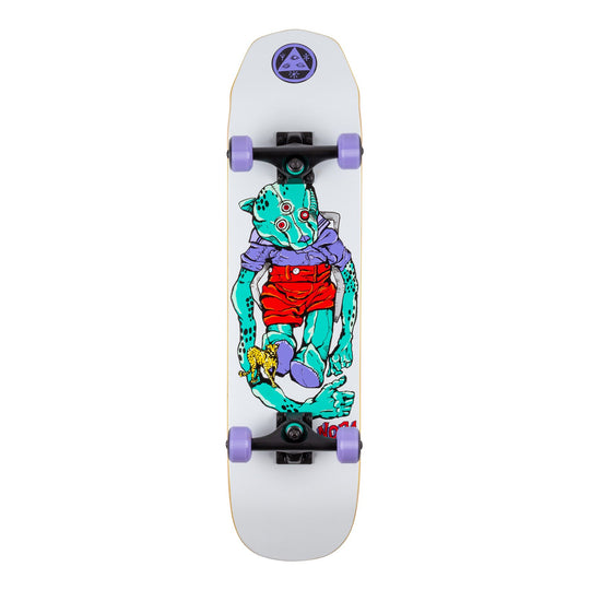 Welcome Skateboards Teddy Complete on Scaled Down Wicked Princess Complete Skateboard- 7.75