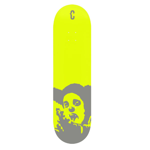 Clown Skateboards Manifesto Flashlite Yellow Skateboard Deck - 8.00