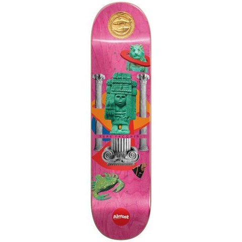 Almost Skateboards Facchini Relics Resin-7 Skateboard Deck - 8.00