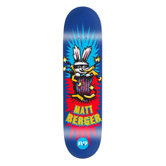 Flip Skateboards Berger Tin Toys Skateboard Deck - 8.25