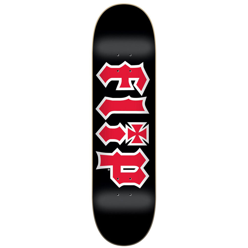 Flip Team HKD Black Skateboard Deck - 8.00