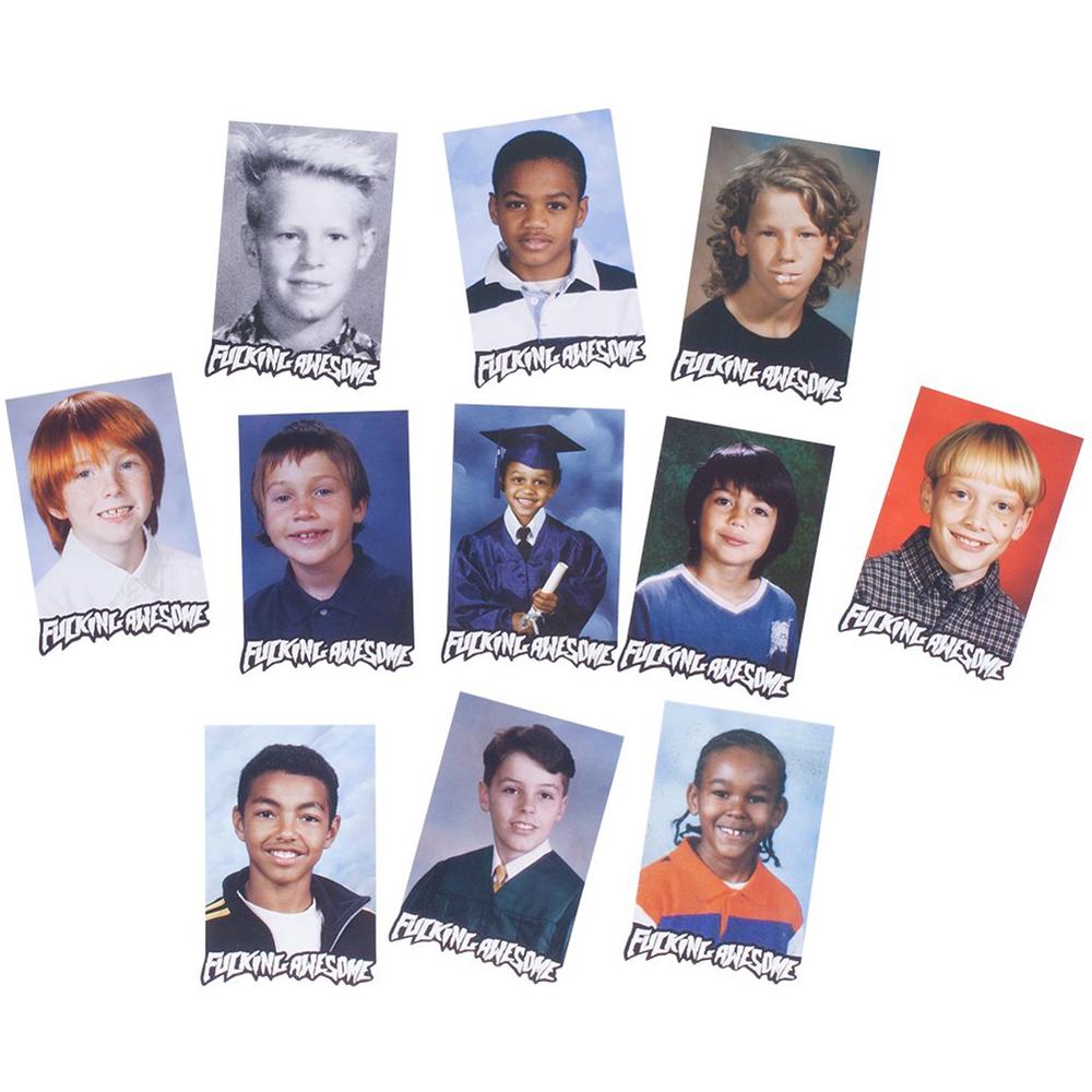 Fucking Awesome Class Photo 12 Sticker Pack - Multi