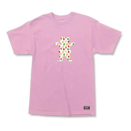 Grizzly Griptape Gummy Bears T-Shirt - Pink