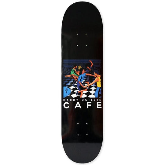 Skateboard Cafe - Harry Ogilvie Old Duke Black Skateboard Deck - 8.375