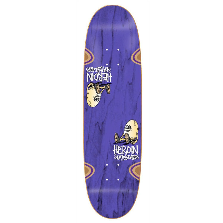 Heroin Skateboards Symmetrical Egg Skateboard Deck - 9.25 (Various Stain)