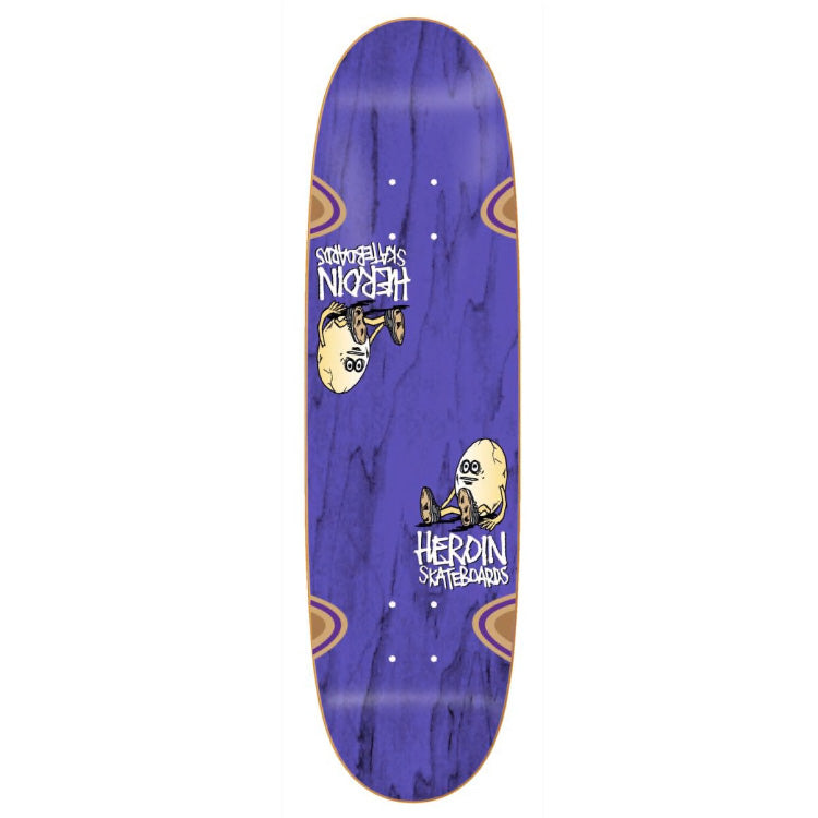 Heroin Skateboards Symmetrical Egg Skateboard Deck - 9.25 (Various