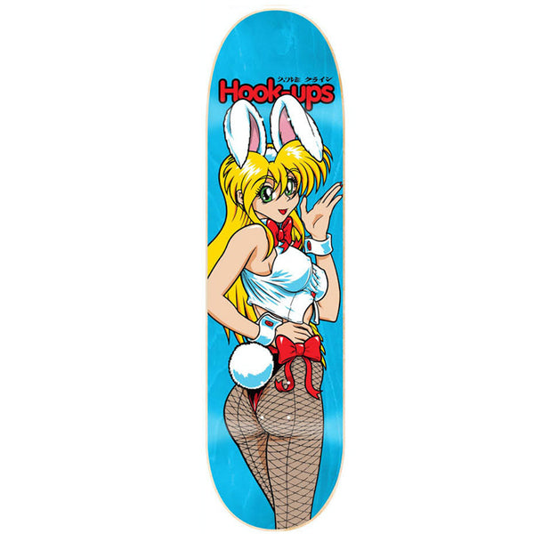 Hook Ups Bunny Girl Skateboard Deck - 8.475