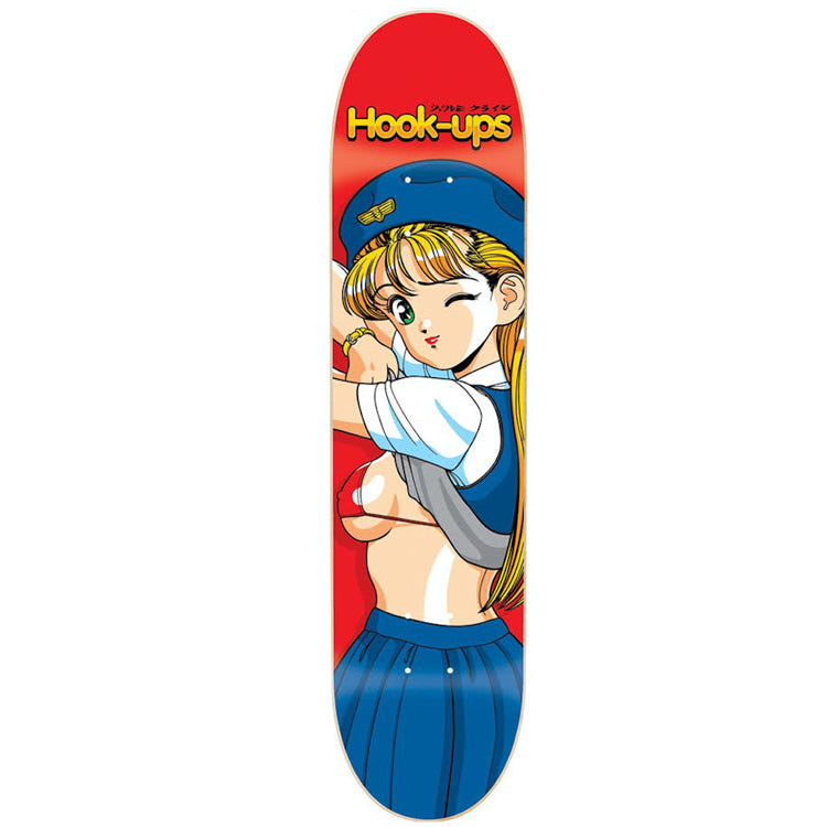 Hook Ups Flight Girl Kimiko Skateboard Deck - 8.25