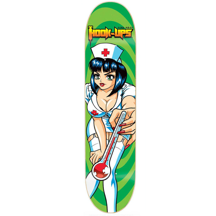 Hook Ups Nurse Brandi Skateboard Deck - 8.00