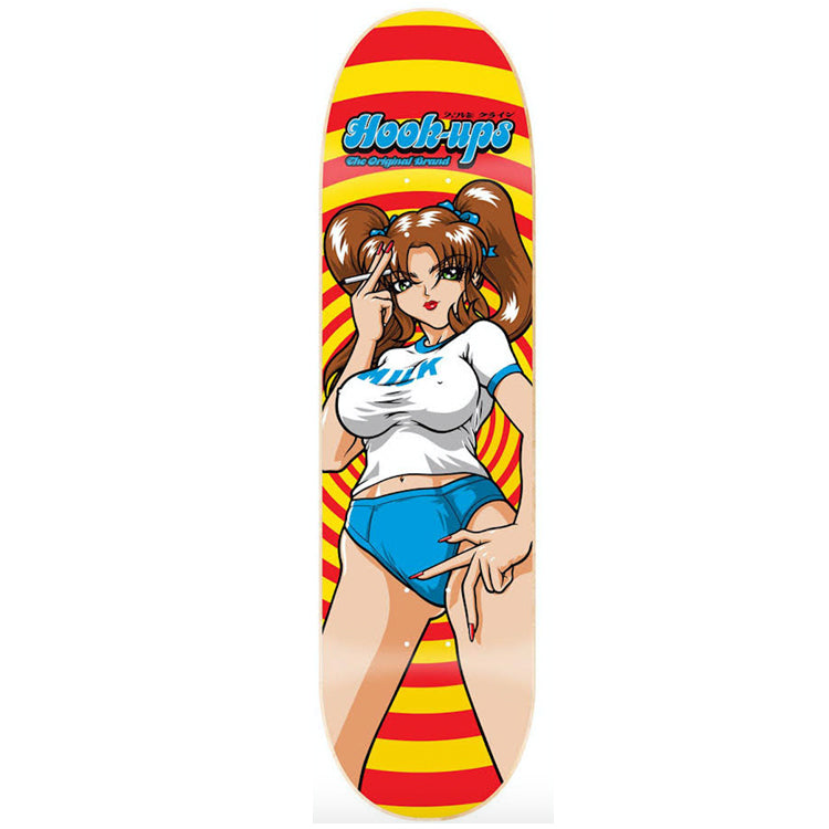 Hook Ups OG Smoking Sakura Skateboard Deck - 8.25 – Slugger Skate