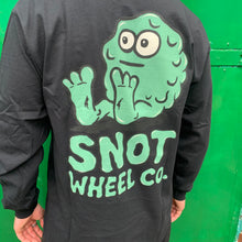 Snot Wheel Co Logo Longsleeve T-Shirt - Black