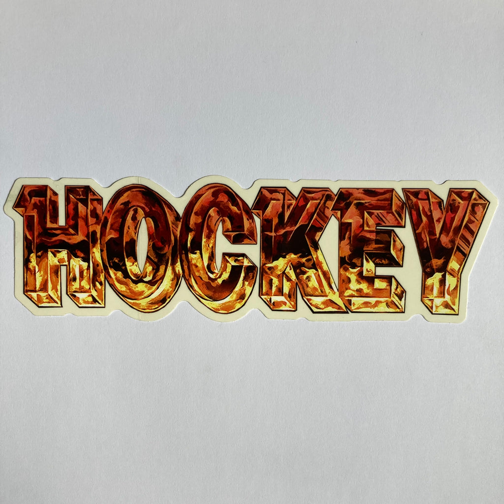 Hockey Skateboards - Ice Logo Sticker – Slugger Skate Store
