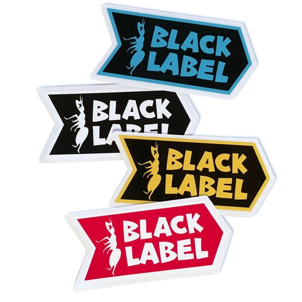 Black Label Skateboards - Ant Logo Small Sticker