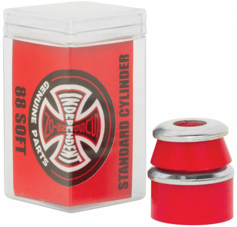 Independent Trucks Suspension Cushions Soft Cylinder Bushings 88A - Red