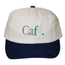 Skateboard Cafe JLH Embroidered 6 Panel Cap - Cream/Navy