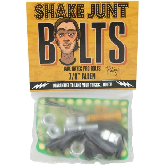 Shake Junt Skateboard Fixing Bolts Jake Hayes Pro Bolts - 7/8" Allen Key