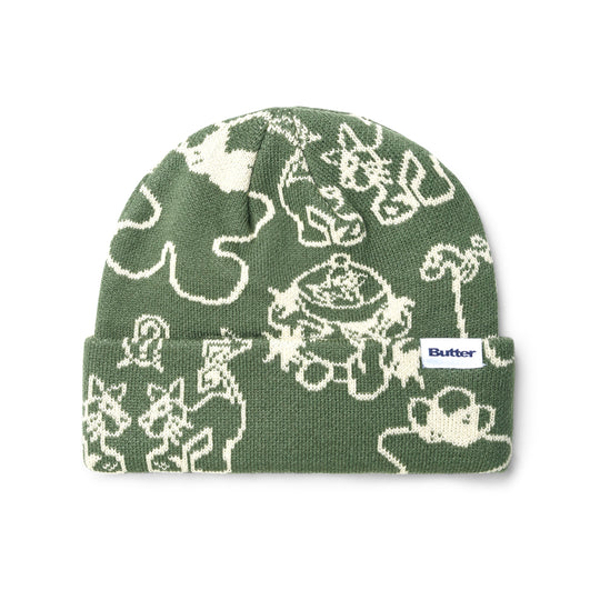 Butter Goods Jun Beanie - Army