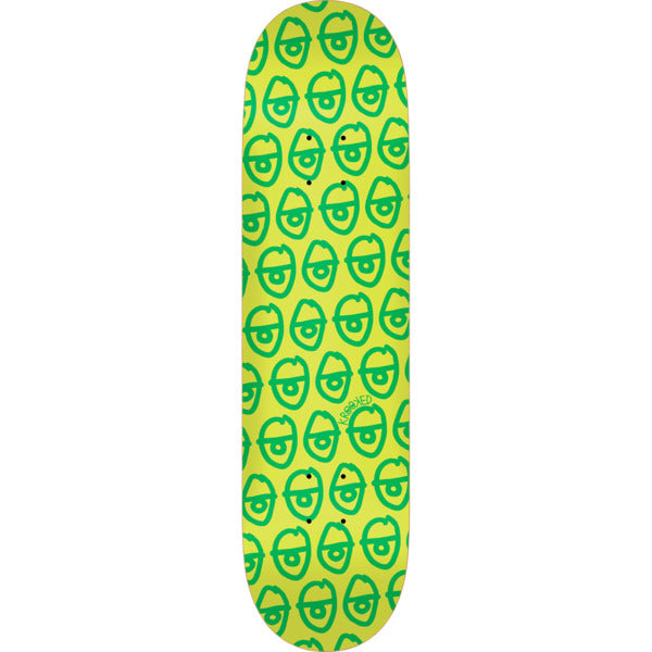 Krooked Pewpils Green Skateboard Deck - 8.5