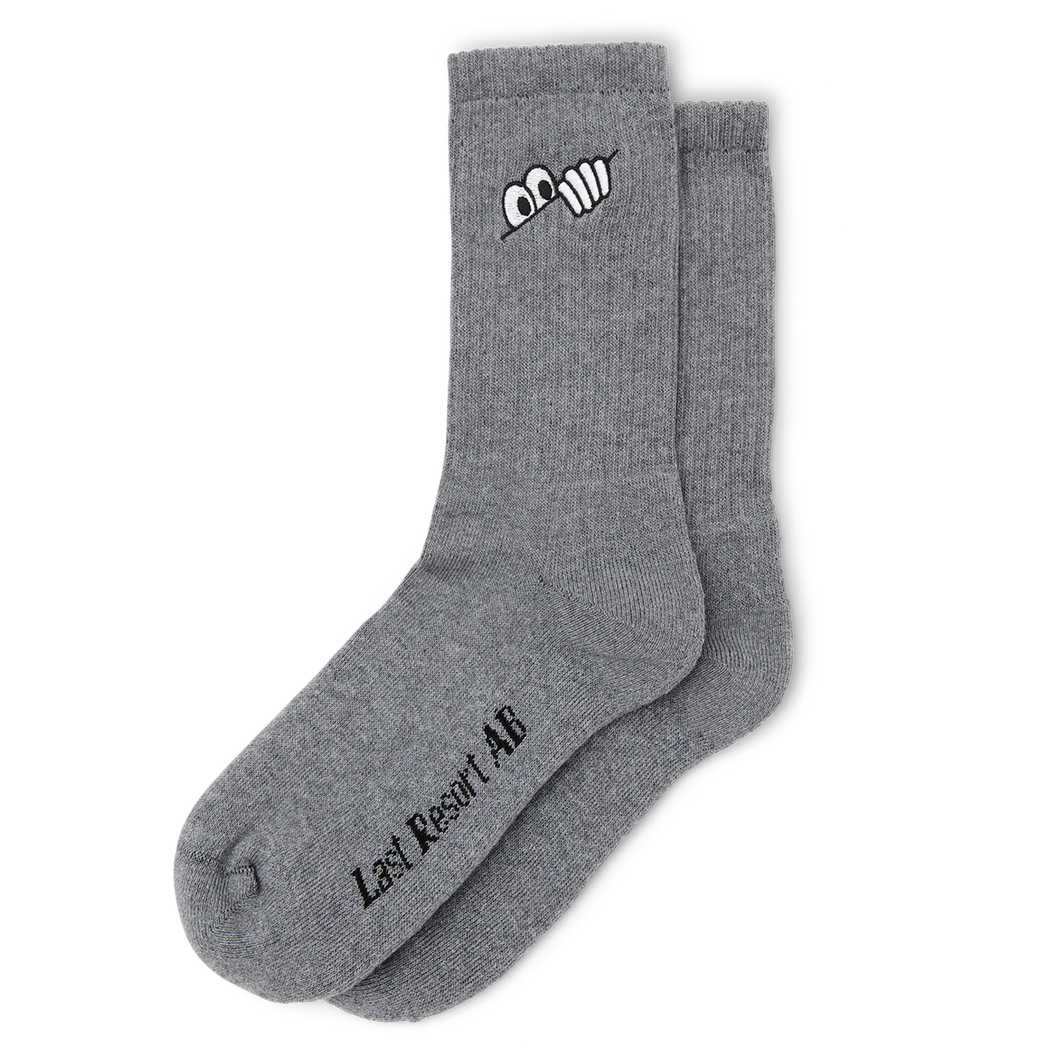 Last Resort Eye Socks Grey - Large