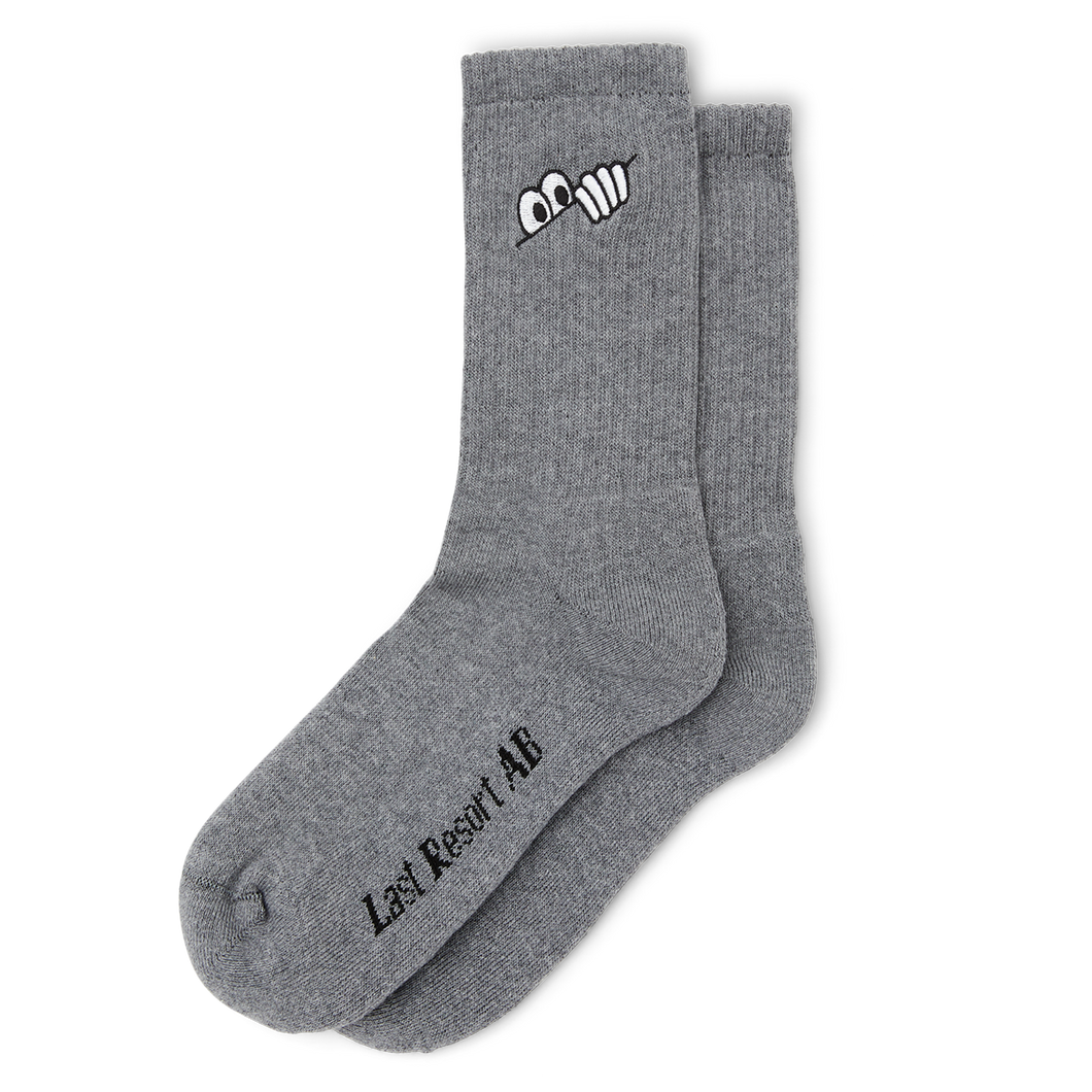 Last Resort Eye Socks Grey - Medium
