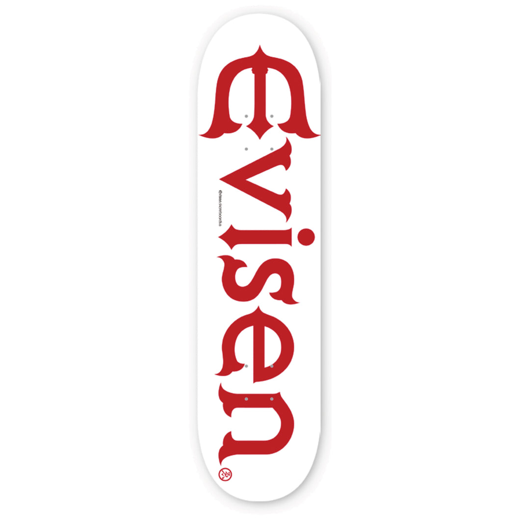 Evisen Skateboards Logo Skateboard Deck - 8.38