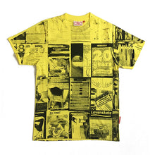 Lovenskate 20th Anniversary Zine Tee - Yellow
