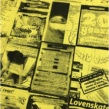 Lovenskate 20th Anniversary Zine Tee - Yellow