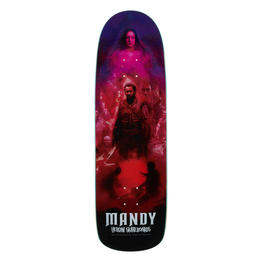 Heroin Skateboards Mandy Poster Skateboard Deck - 9.6