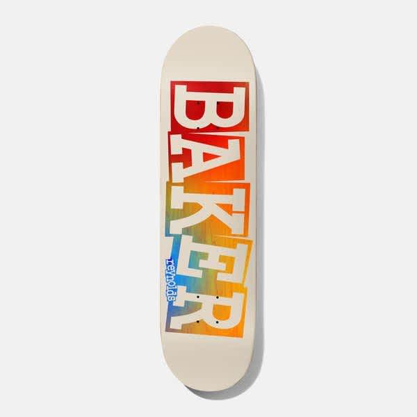 Baker Skateboards Andrew Reynolds Ribbon Tan Rainbow Skateboard Deck - 8.5