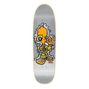 New Deal John Montesi Grey Skateboard Deck - 8.875