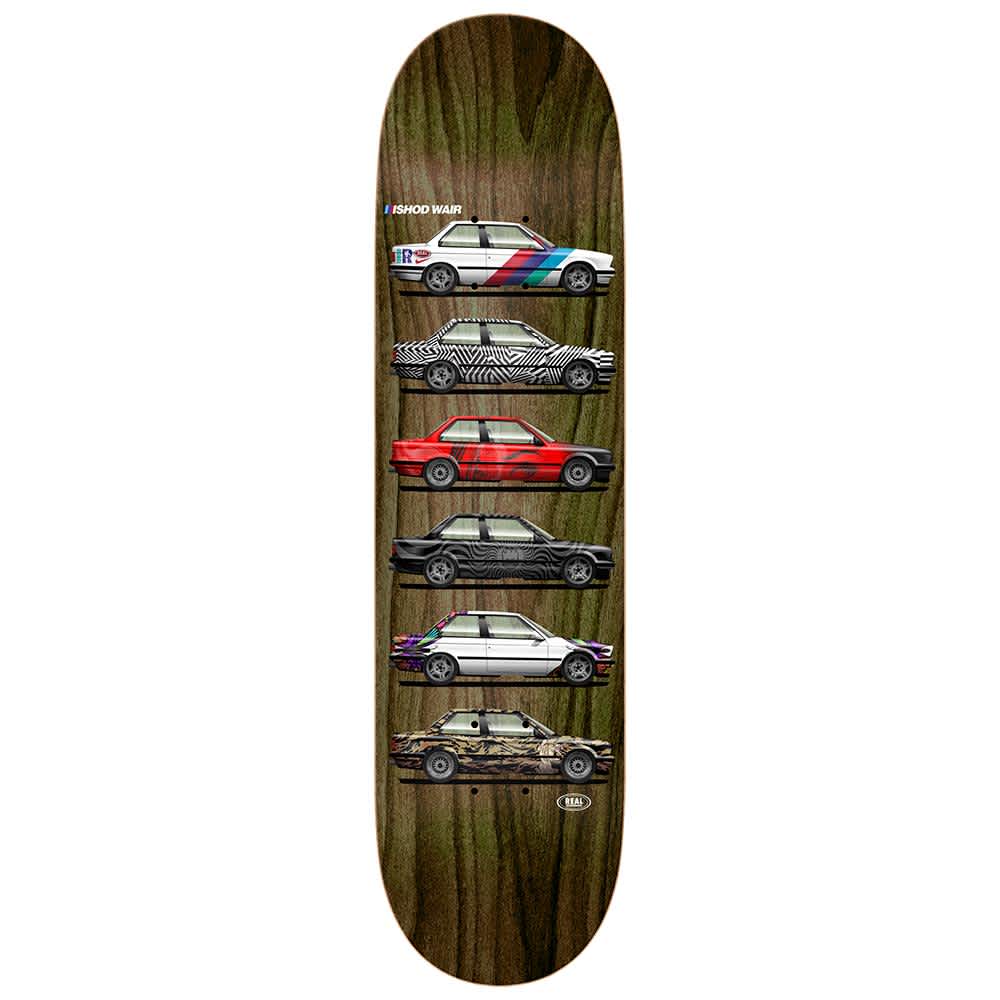 Real Skateboards Ishod Wair Customs Twin Tail Skateboard Deck - 8.25