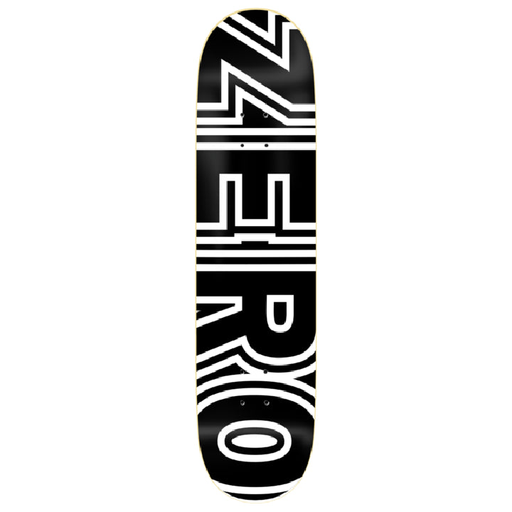 Zero Skateboards Classic Bold ZERO Skateboard Deck - 8.5