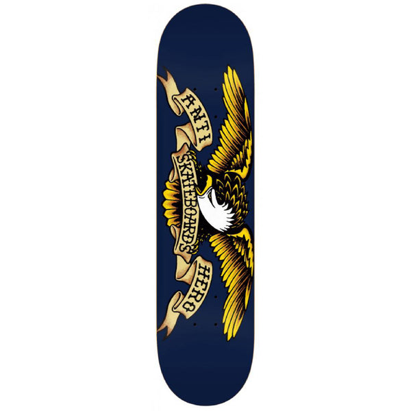 Anti Hero Skateboards Classic Eagle XLG Skateboard Deck Navy - 8.5