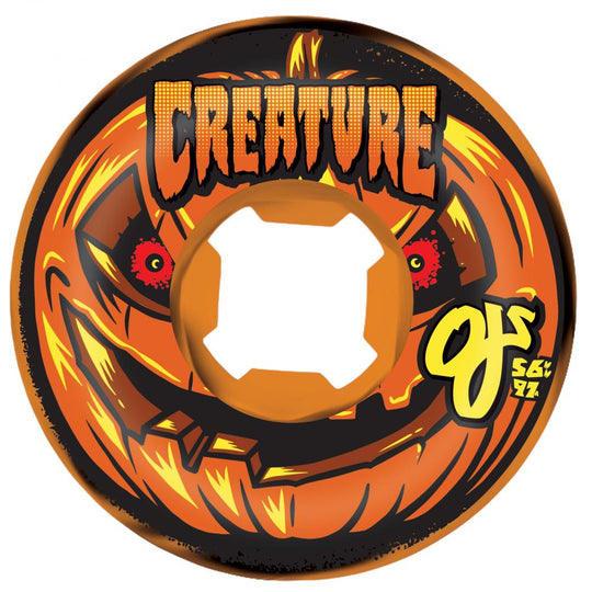 OJ Wheels Creature Pumpkin Head Bloodsuckers 97A Wheels - 56mm