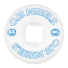 OJ Wheels From Concentrate Hardline 101A White Skateboard Wheels - 52mm