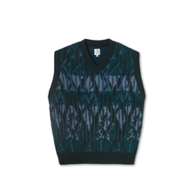 Polar Skate Co Paul Knit Vest Dark Green