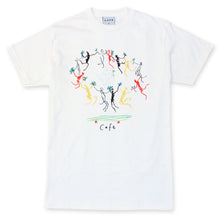 Skateboard Cafe Peace Tee - White