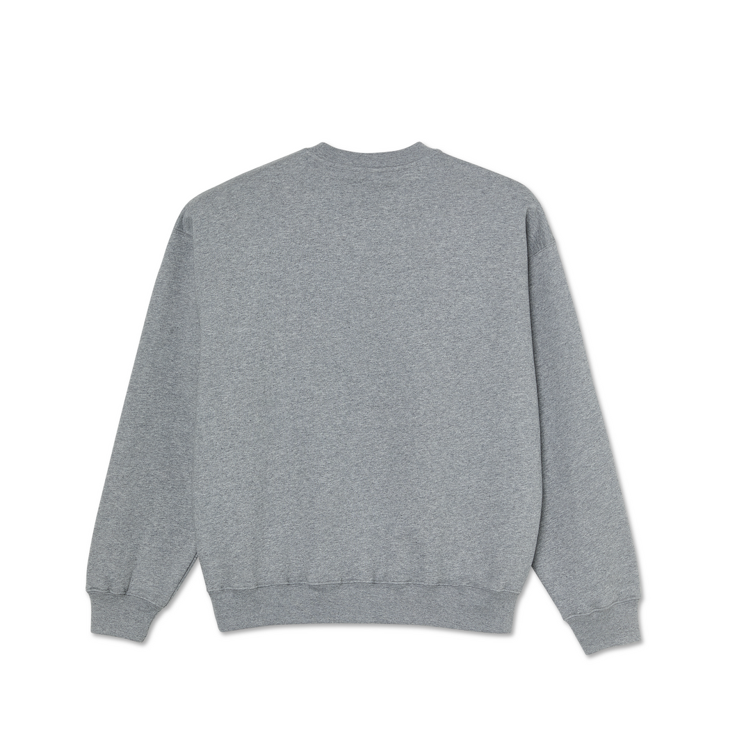 Heather grey crewneck sweatshirt shop
