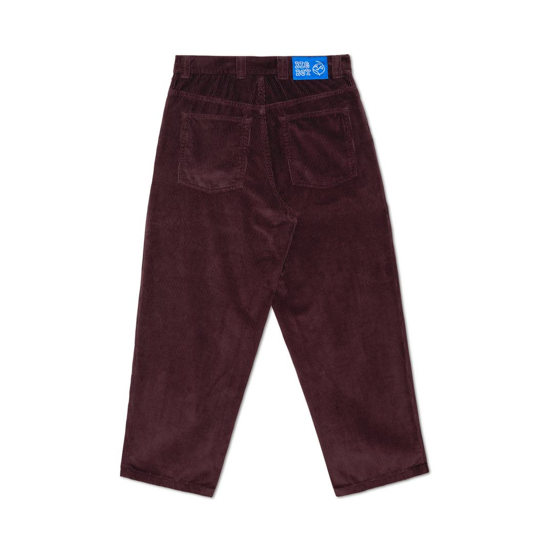 Polar Skate Co Big Boy Cords Bordeaux – Slugger Skate Store