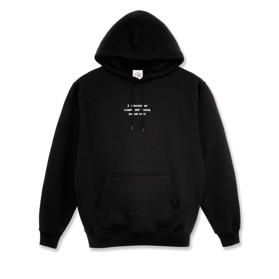 Polar Skate Co. Struggle Hoodie Black Slugger Skate Store