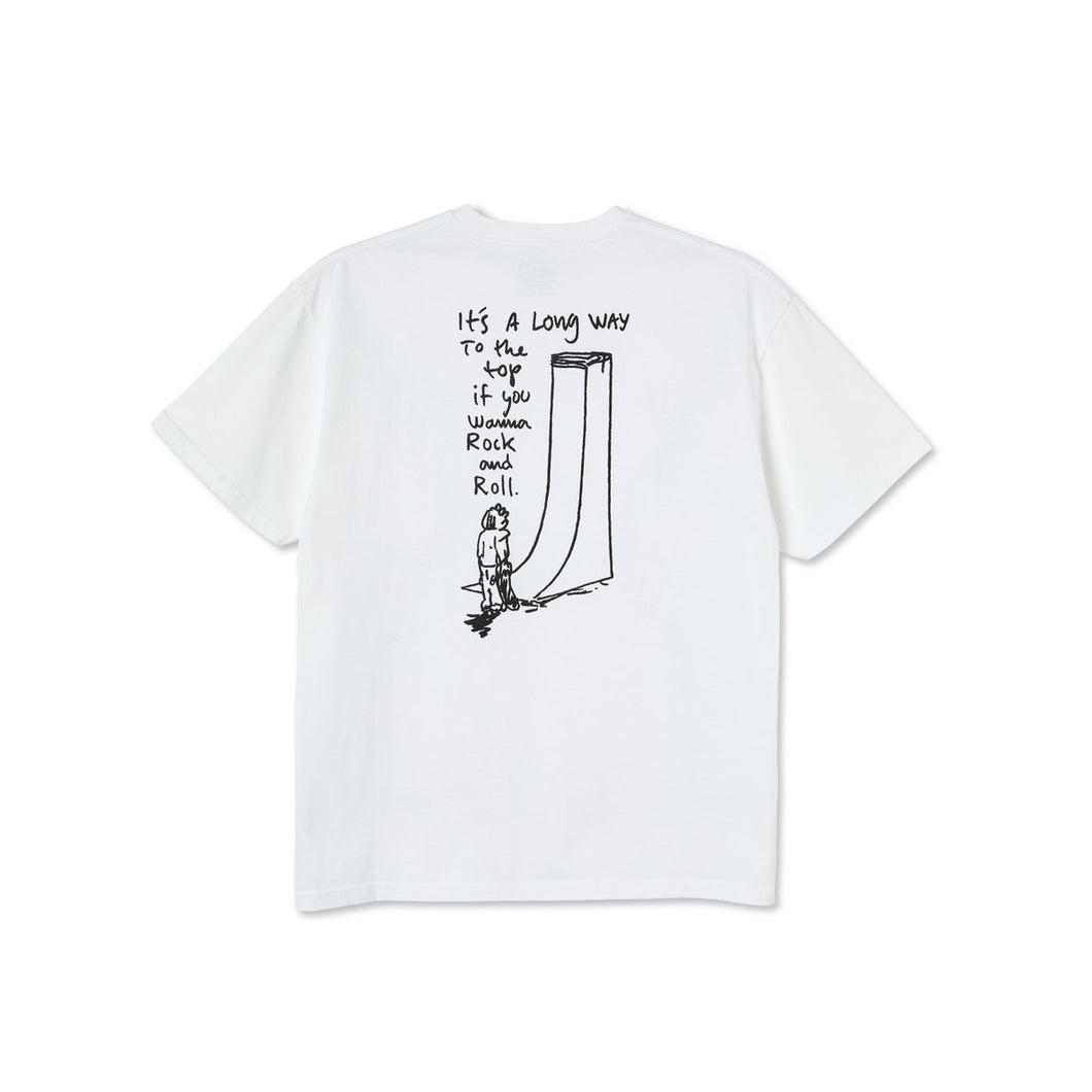 Polar Skate Co Rock'n'Roll Tee White