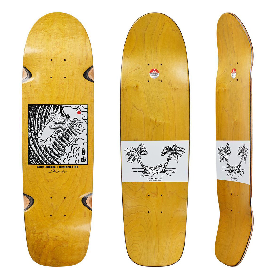 Polar Skate Co Shin Sanbongi Freedom Skateboard Deck Surf Model