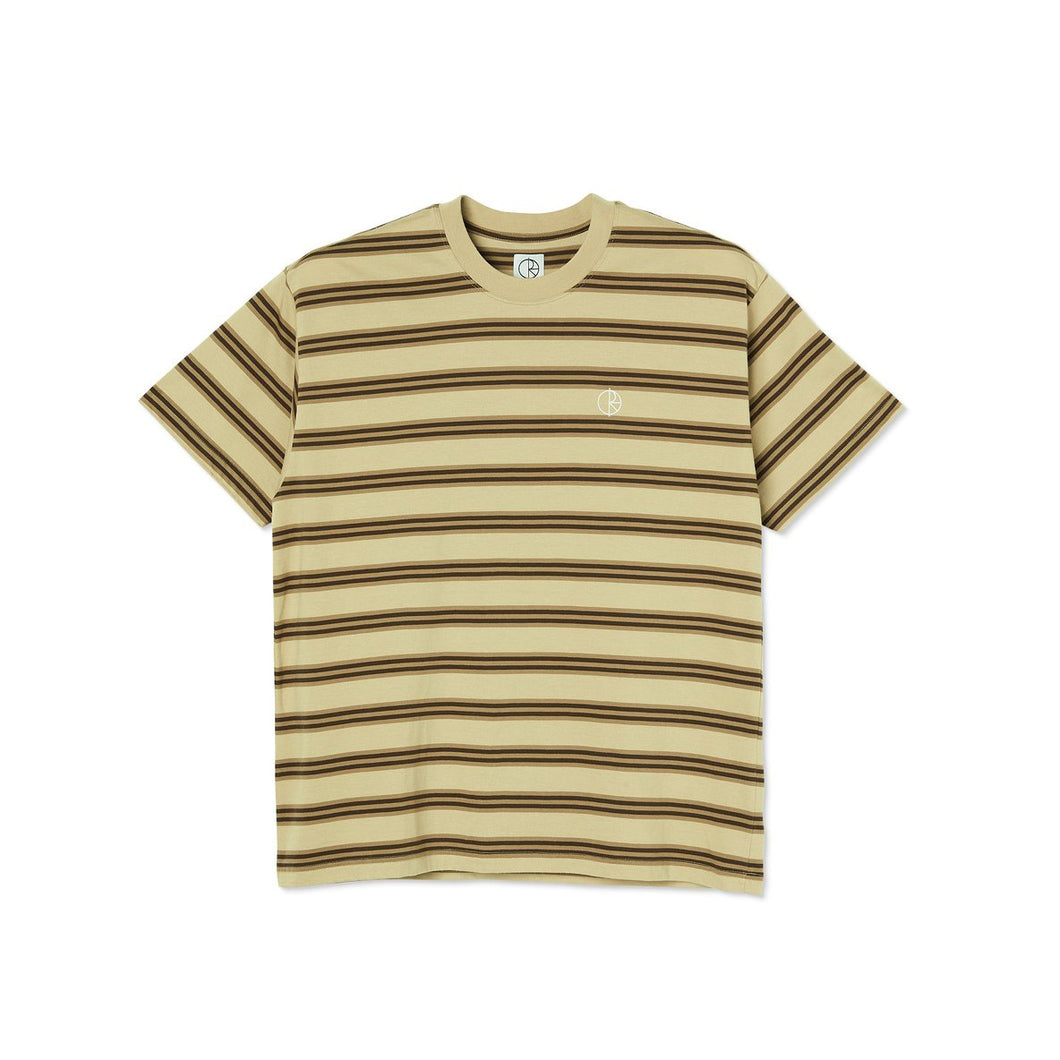 Polar Skate Co Stripe Tee Sand