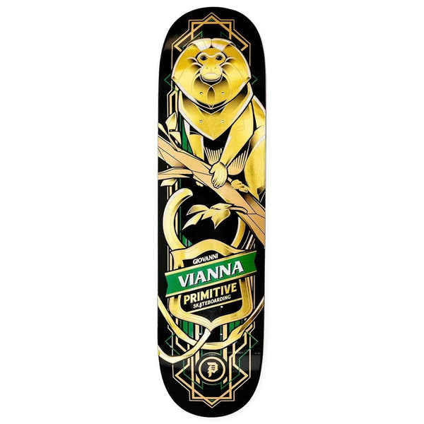 Primitive New Pro Giovanni Vianna Green Tamarin Skateboard Deck - 8.25