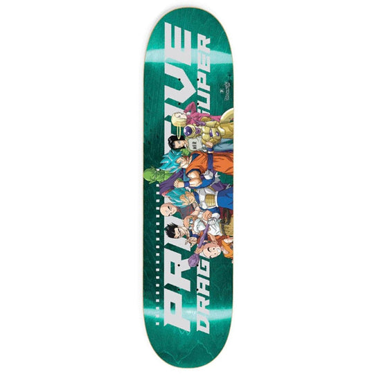 Primitive Skateboards Dragonball Super 2 Universal Team Green Skateboard Deck - 8.125