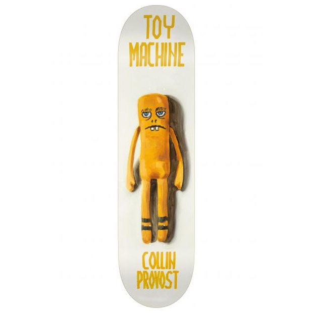 Toy Machine Collin Provost Doll Skateboard Deck - 8.25