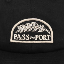 Pass-Port Quill Patch 6 Panel Cap -  Black
